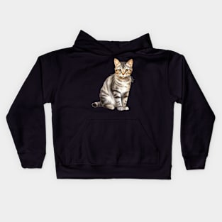 European Shorthair Cat Kids Hoodie